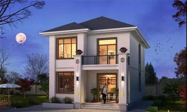 農村蓋輕鋼別墅,戶型流行,外觀優美!(圖4) 第二套戶型