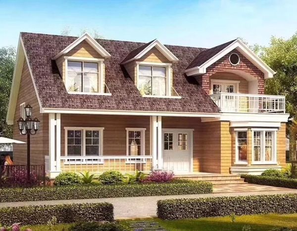 農村房子太老土?輕鋼別墅讓房子一點也不土(圖2) 農村房子太老土?輕鋼別墅讓房子一點也不土(圖2)