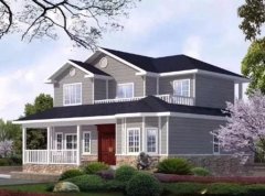 20多萬的農村輕鋼別墅自建房 臺風來了也不怕了