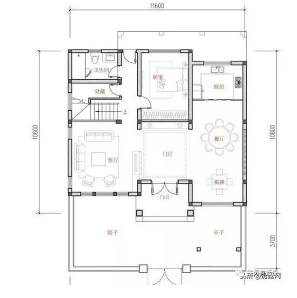 歐式三層別墅,豪華價優,該建棟這樣的和家人享受生活(圖2) 別墅平面圖