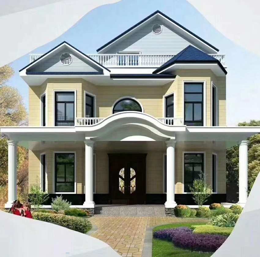 輕鋼別墅100平米造價多少?是否值得購買?(圖2) 睿婕輕鋼別墅