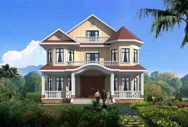 蚌埠輕鋼別墅建筑施工 30萬(wàn)起建別墅 專注農(nóng)村別墅(圖1) 睿婕輕鋼別墅