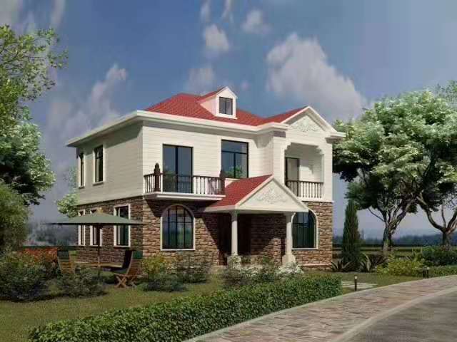 臺州輕鋼別墅建筑公司 29萬起建別墅 【壽命100年】(圖1) 睿婕輕鋼別墅