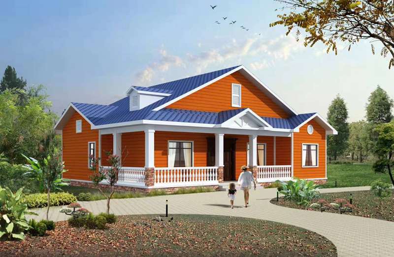 南通輕鋼別墅設(shè)計(jì)施工 29萬起建別墅【抗12級臺風(fēng)】(圖2) 南通輕鋼別墅