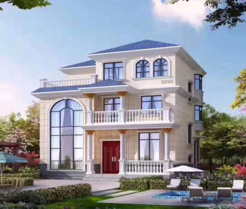 輕鋼別墅300平米價格多少?是否值得選擇?(圖1) 睿婕輕鋼別墅