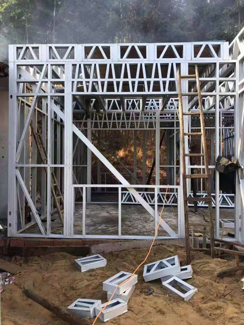 輕鋼、磚混、木材哪種建房比較好?(圖4) 睿婕輕鋼別墅
