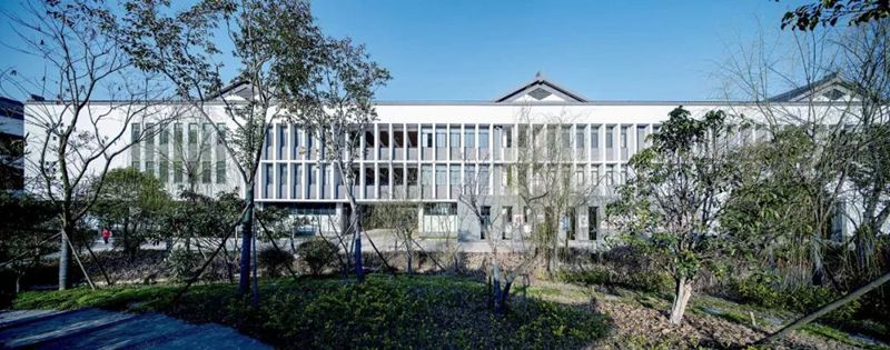 學校該有的樣子,打卡輕鋼網紅基地,“新中式”學校建筑(圖5) 睿婕輕鋼別墅