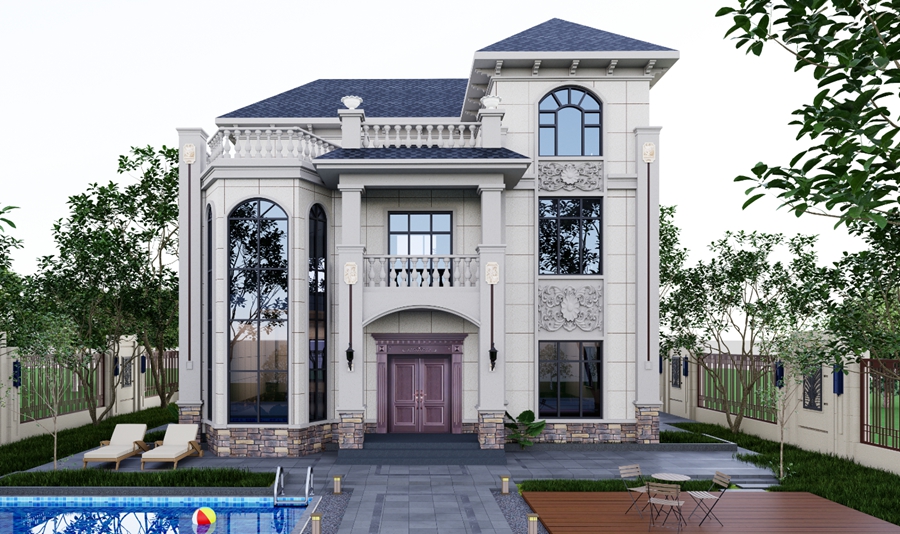 輕鋼別墅家具怎么搭配？