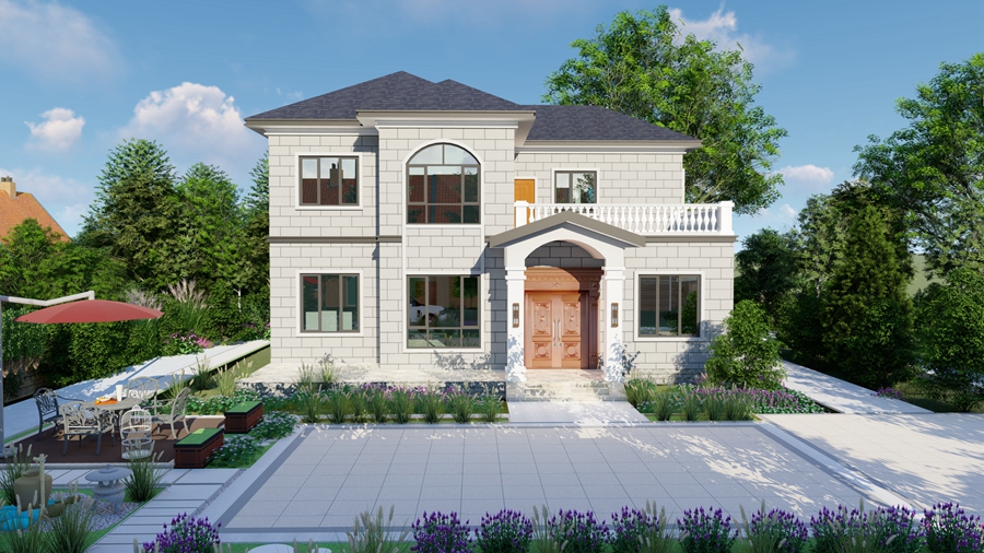 輕奢生活,鋼結構別墅的奢華之道(圖2) 輕奢生活,鋼結構別墅的奢華之道(圖2)