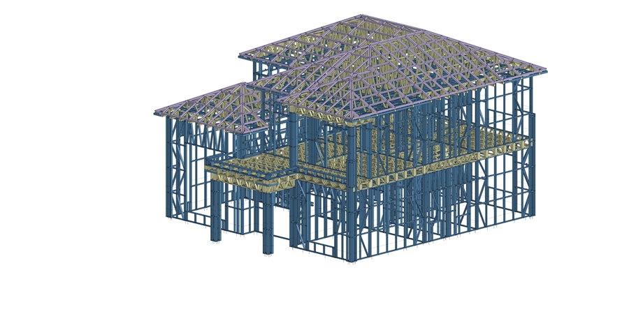 農(nóng)村建房?jī)蓪虞p鋼別墅得多少錢(qián)?(圖2) 農(nóng)村建房?jī)蓪虞p鋼別墅得多少錢(qián)?(圖2)