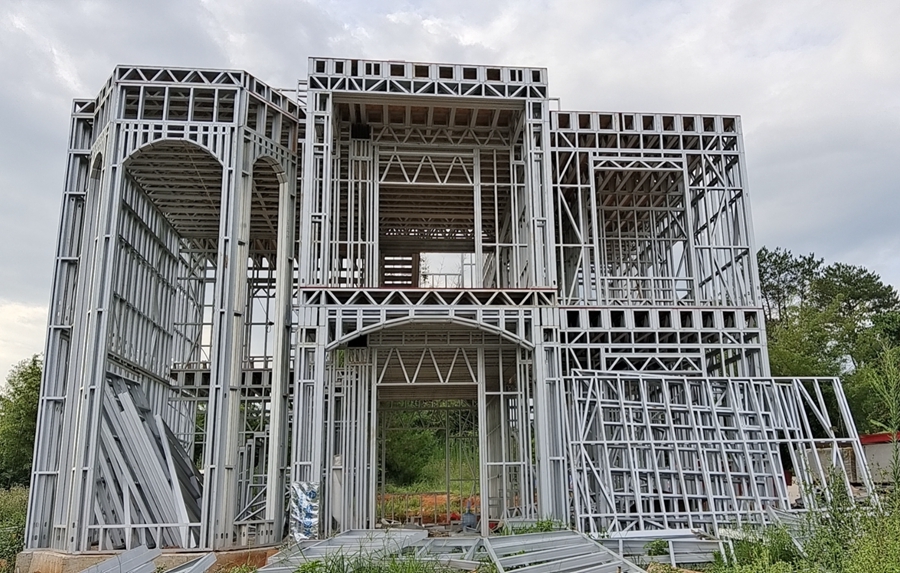 農(nóng)村輕鋼別墅,建設鄉(xiāng)村生態(tài)家園!(圖2) 農(nóng)村輕鋼別墅,建設鄉(xiāng)村生態(tài)家園!(圖2)