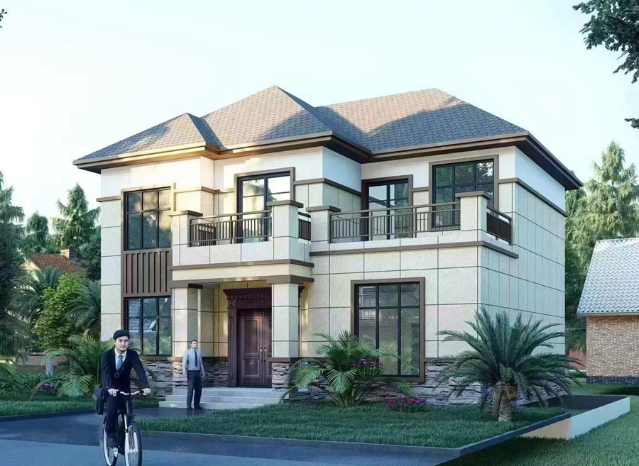 輕鋼別墅可以設計哪些風格?(圖2) 輕鋼別墅可以設計哪些風格?(圖2)